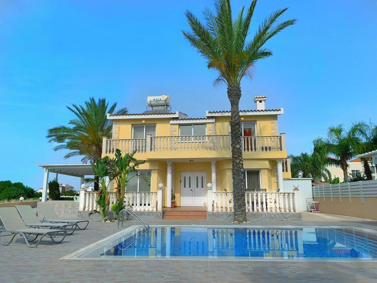 Beach Villa Sea View, Xxl Pool, 4 Bedroom Ayia Napa Exterior foto