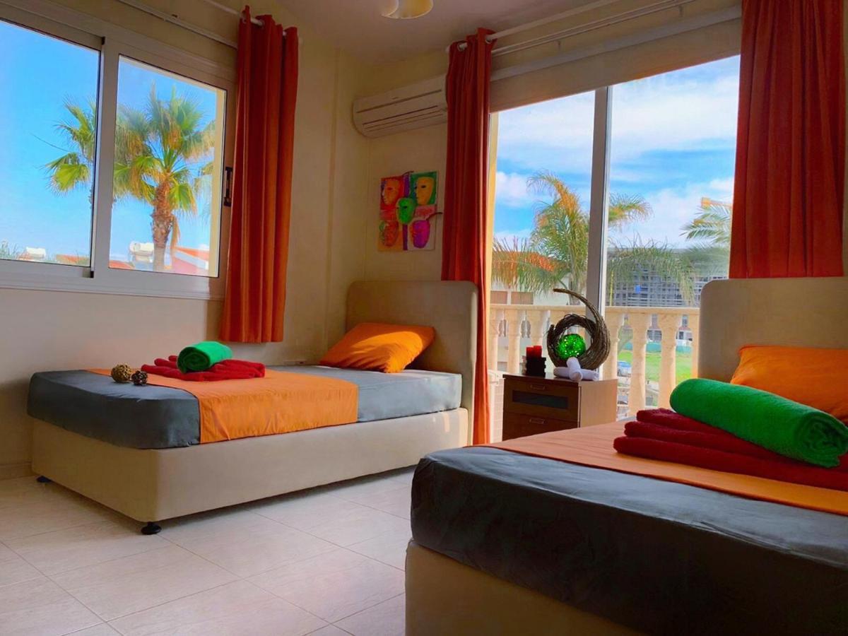 Beach Villa Sea View, Xxl Pool, 4 Bedroom Ayia Napa Exterior foto